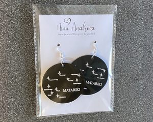 Nina Anahera Matariki 9-Star Earrings